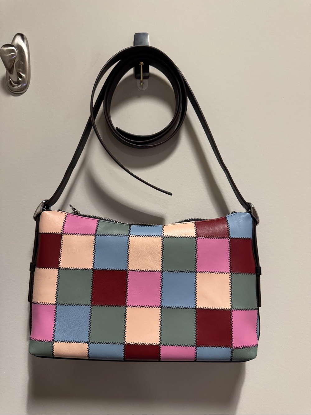 Coachtopia Alter Ego in Multicolor Patchwork Shoulder Bag - Picture 9 of 11